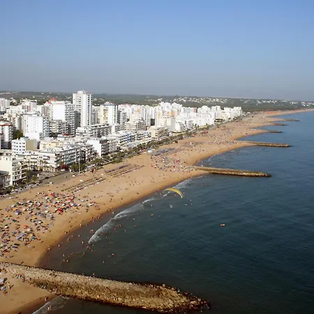 Musa Mar With Balcony Panoramic View In The Residential Area Quarteira