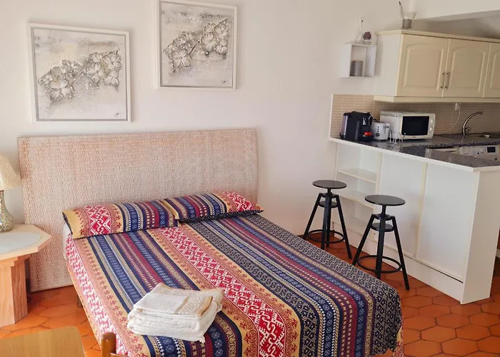 Appartement Musa Mar With Balcony Panoramic View In The Residential Area Quarteira