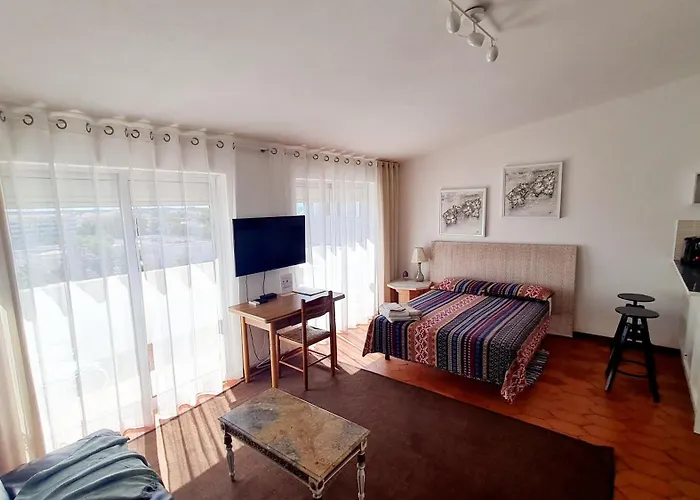 Musa Mar With Balcony Panoramic View In The Residential Area Apartment Quarteira