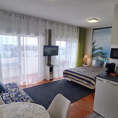 Musa Mar With Balcony Panoramic View In The Residential Area * Quarteira